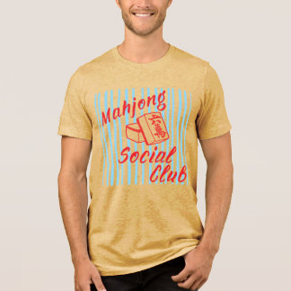 Camisa de Jogo Retro do Clube Social de Mahjong