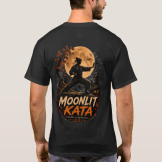 Camisa de Karatê Halloween Kata ao Luar da Lua