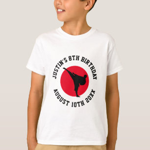 Camisa de karatê infantil para artes marciais Aniv