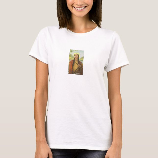 Camisa de Kateri do santo (Frente)