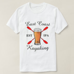 Camisa de Kayaking da Costa Leste e camisa IPA