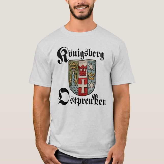 Camisa de Königsberg Ostpreußen - personalizada (Frente)