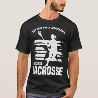 Camisa De Lacrosse De Pintinhos De Vaca Para Menin