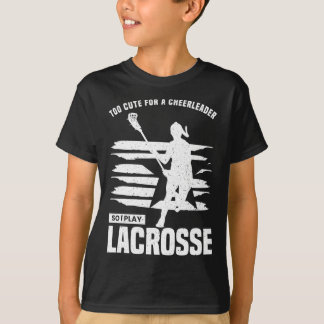 Camisa De Lacrosse De Pintinhos De Vaca Para Menin
