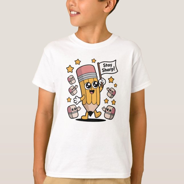 Camisa De Lápis De Corda (Frente)