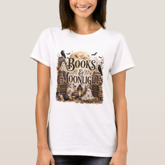 Camisa de Leitura Aconchegante de Outono Livros &