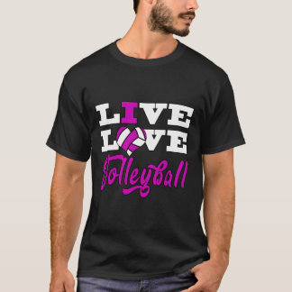 Camisa De Leve Longa De Voleibol Viva Meninas Ador