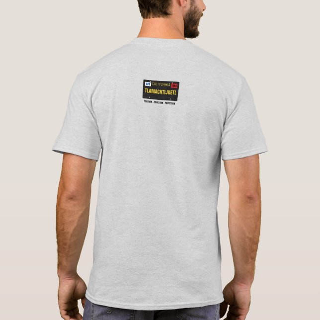 Camisa De Licença Tlamachtijketl (Personalizável) (Verso)