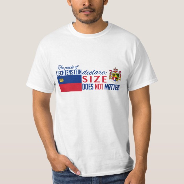 Camisa de Liechtenstein - escolha o estilo, cor (Frente)