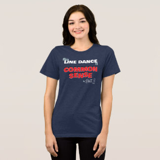 Camisa de Line Dance do Senso Comum