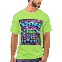 CAMISA DE LOGOTIPO DE CLAYMATION DE RÁDIO NOTURNO