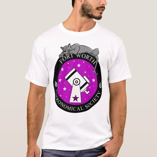 Camisa de logotipo oficial masculino (Frente)