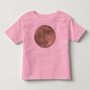 Camisa de Lua de Toddler Bebê Camisa de Lua Cheia