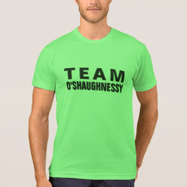 Camisa de luta da equipe, boxando verde-neon