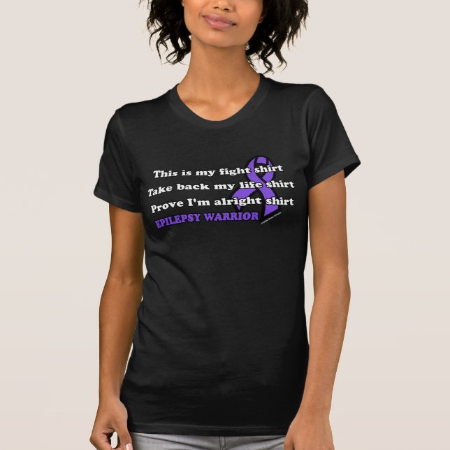 Camisa De Luta... Epilepsia. (Frente)