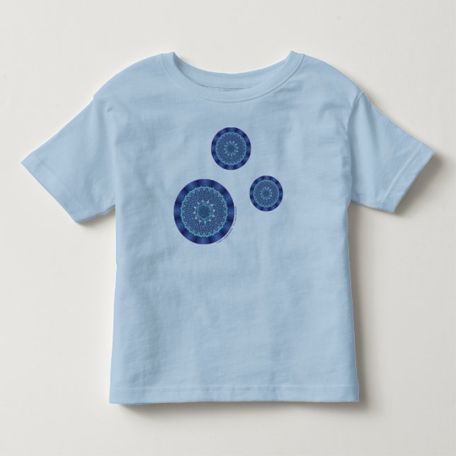 Camisa de luz de mandala e bebê (Frente)