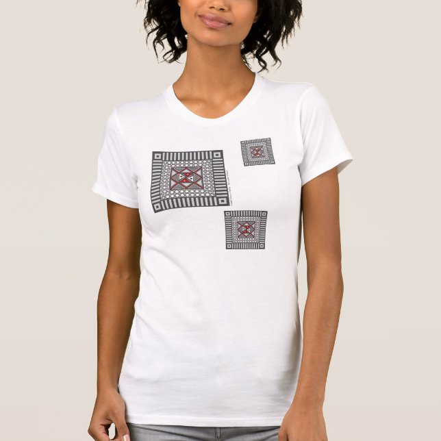 Camisa de Luz Geométrica Alternativa (Frente)