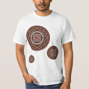 Camisa de luz masculina Aries Mandala