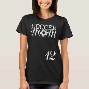 Camisa de Mãe de Futebol Número 12 Jogador Favorit