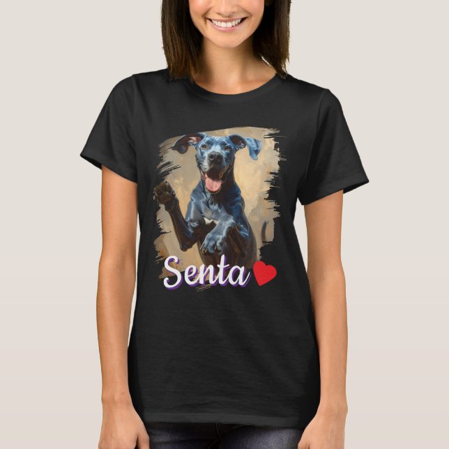 Camisa de Mãe de Great Dane (Frente)