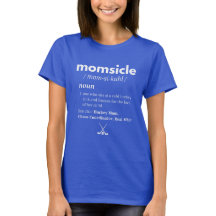 Camisa de Mãe de Hockey Momsicle