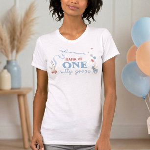 Camisa de Mãe de Um Ganso Tolo de 1º Aniversário