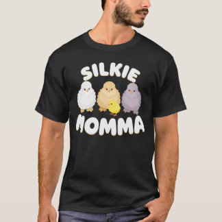 Camisa de Mãe Galinha Silkie Mamãe