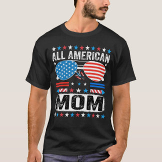 Camisa de Mãe Patriota Americana USA