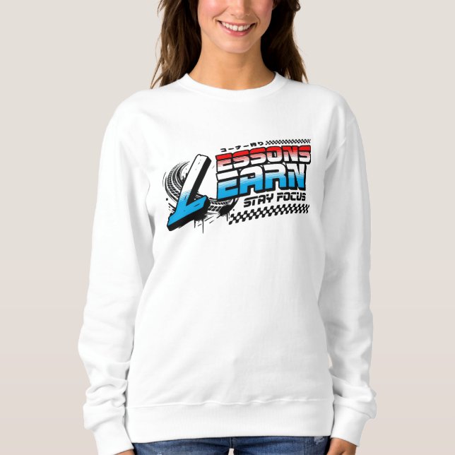 CAMISA DE MALHA FEMININA FOCUS LESSONS LEARN (Frente)
