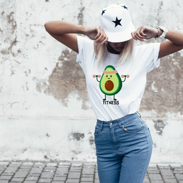 Camisa De Malhação Avocado Para Mulheres (Criador carregado)