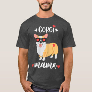 Camisa de Mama de Corgi,Camisa de Amor Corgi,Mãe C