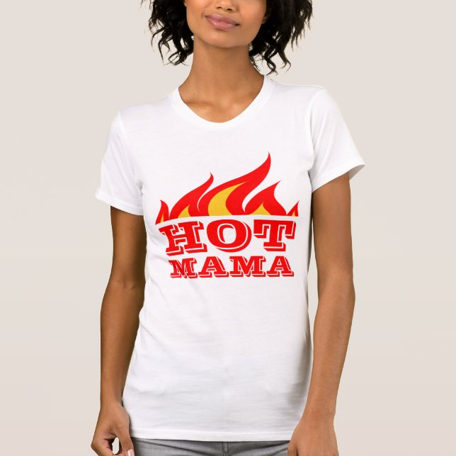 Camisa de mamãe quente para mulheres (Frente)