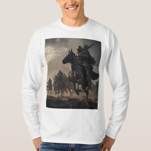 camisa de manga comprida (Frente)