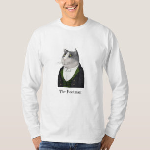 Camisa de manga comprida básica de capa longa, de