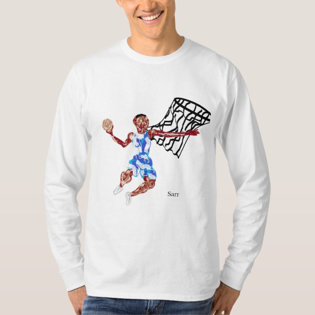 Camisa de manga comprida básica: tudo no pulso (Frente)
