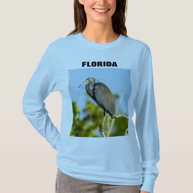 Camisa de manga comprida Bird Perfect Florida (Frente)