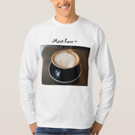 Camisa de manga comprida com café por Tony Cimino