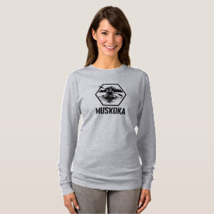 Camisa de Manga Longa Básica Muskoka Ontario Caiaq