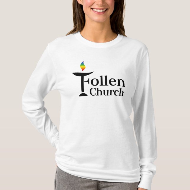 Camisa de manga longa da igreja Follen (Frente)