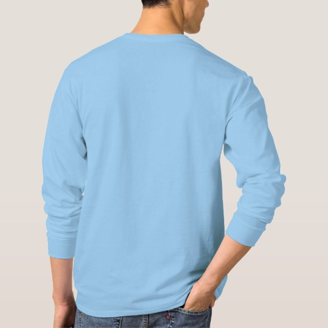 Camisa de Manga Longa de Algodão Puro (Verso)