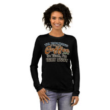 Camisa de Manga Longa Funny Busy Coffee para Mulhe
