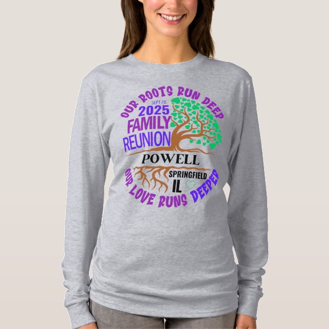 camisa de manga longa para mulheres (Frente)