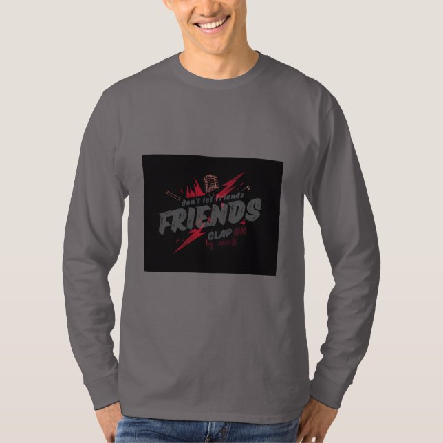 Camisa de Manga Longa para Músico (Frente)