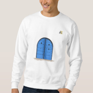 Camisa de Manga Longa Porta Marroquina Azul