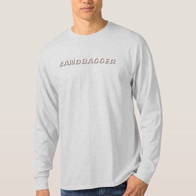 Camisa de manga longa Sandbagger men ash (Frente)