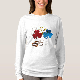 Camisa de Mangas Longas Shamrocks