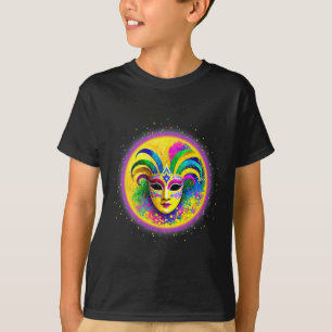 Camisa de Máscara de Mardi Gras Fantasia de Mardi 