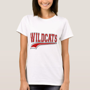 Camisa de Mascote (Vermelho) de Wildcats