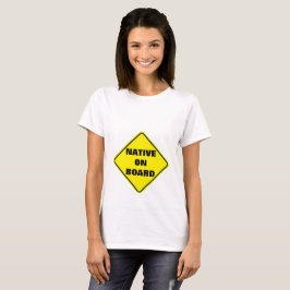 Camisa de Maternidade "Nativo no Conselho"