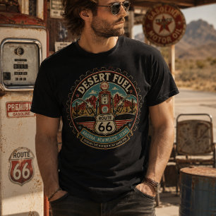 Camisa de Mecânico de Bomba de Gasolina do Deserto